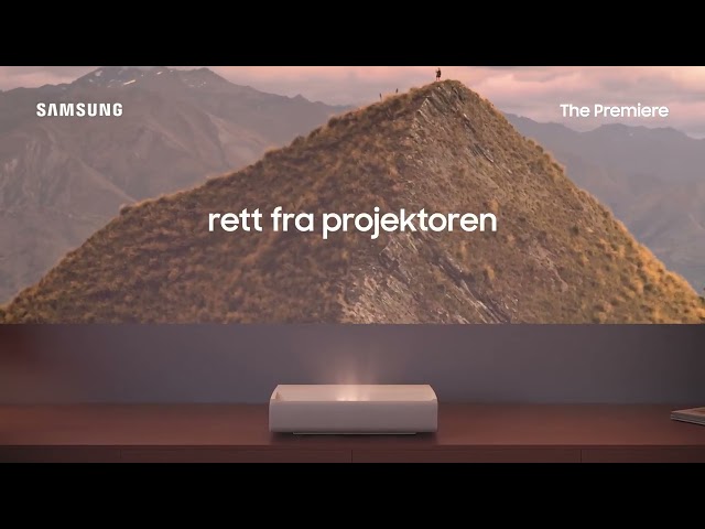 YouTube Video - Samsung The Premiere NO
