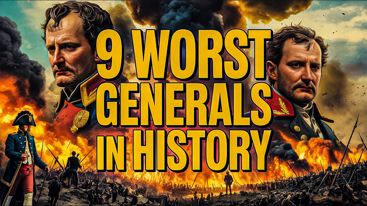 These Nine Generals Committed History’s Biggest Military Blunders. 😱 #fyp #viral #history