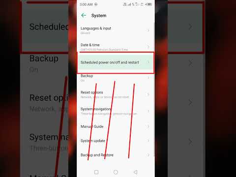 How to Enable Automatic reboot in Infinix #shorts