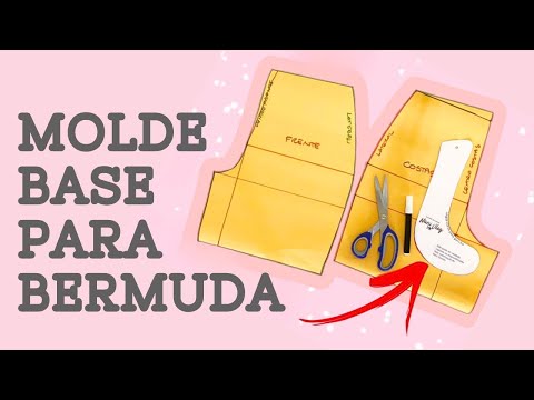 How to Make a Pattern for Shorts, Bermuda Shorts, and Pants | Easy Method for Beginners | Pattern...