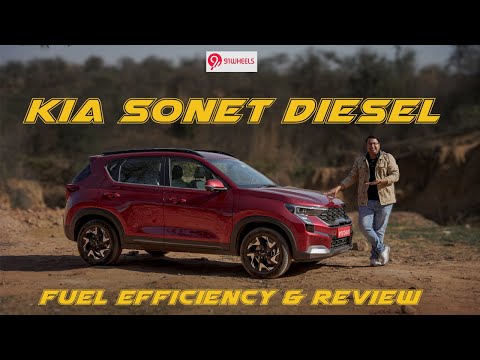 2024 KIA Sonet Diesel City Fuel Efficiency & Review