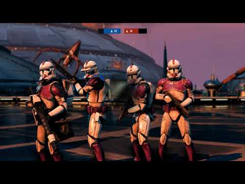 Sunset Kamino with 187th Legion  - Star Wars Battlefront 2