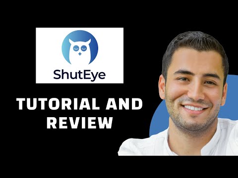 How to Use Shuteye App (Tutorial and Review)
