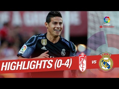 Highlights Real Madrid vs Granada CF (0-4)