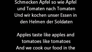 K.I.Z. - Hurra die Welt geht unter ft. Henning May - Enlgish translation