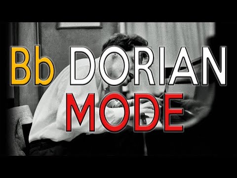 Bb DORIAN MODE in 30 SECONDES - ANIMATED MUSIC THEORY TUTORIAL