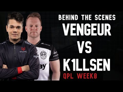 Vengeur vs K1llsen- Behind the scenes - Week8 Quake Pro League S3