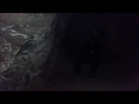 Testing out the accoustics of a singing cave