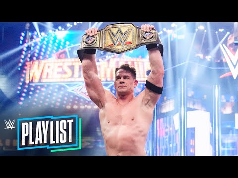 All 17 John Cena World Championship wins: WWE Playlist