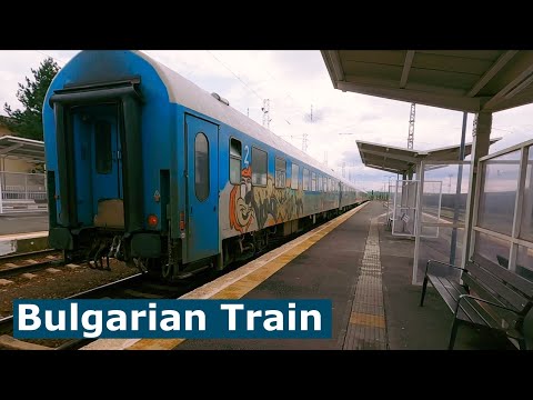 Bulgarian trains. From Burgas to Varna part 1 Transfer to Karnobat 🇧🇬