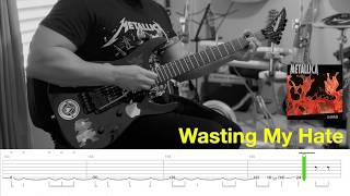 METALLICA - Wasting My Hate | Guitar Tab | Lesson | Cover | Tutorial