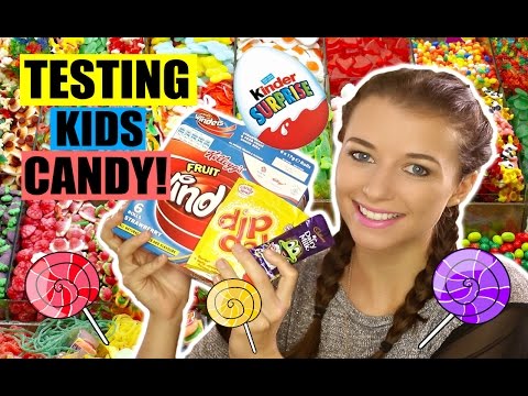 ADULT TRIES KID'S CANDY! Video