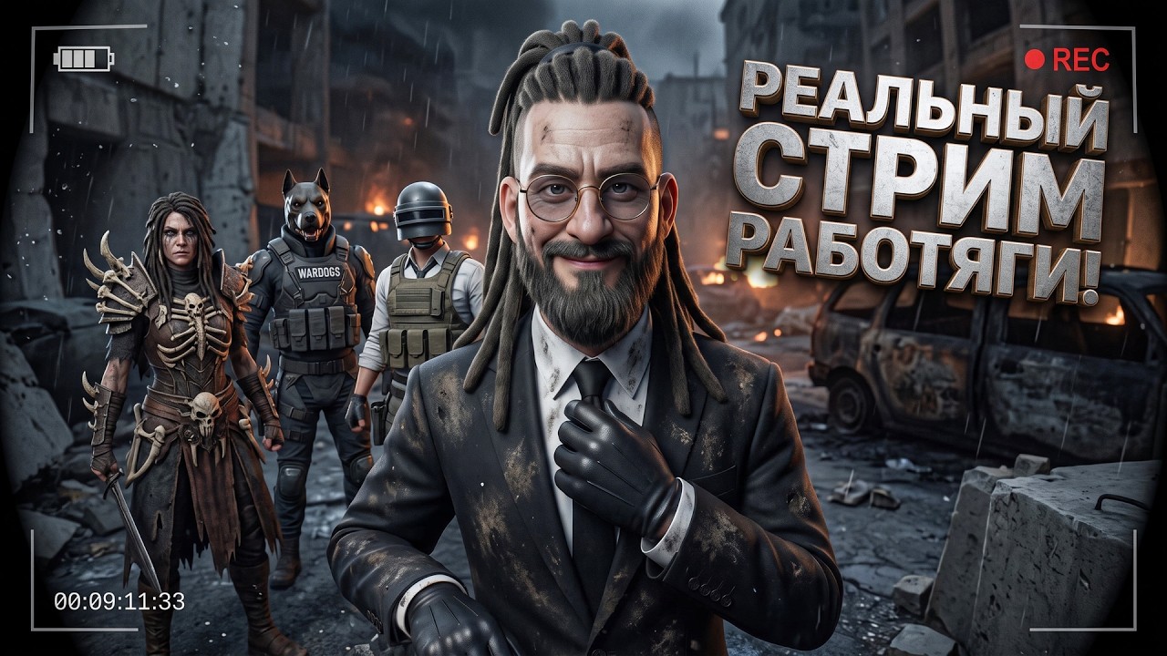 РЕАЛЬНЫЙ СТРИМ ПАЦАНА РАБОТЯГИ! - BODYCAM, WARDOGS, PUBG, НОВИНКИ! - ТУТ ТЫ ПОЛУЧИШЬ УДОВ
