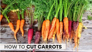 How to Cut Carrots