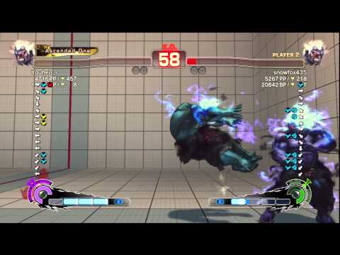 SSF4 AE Ver. 2012: Youhei-_- [Oni] vs. snowfox435 [Oni] - PSN Ranked Match