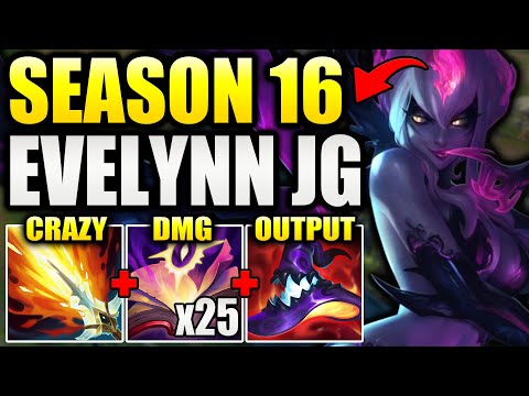 HOW TO PLAY EVELYNN JUNGLE IN SEASON 16!