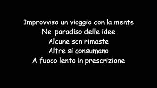 Ricomincio Da Me - Dear Jack (Testo)