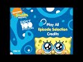 SpongeBob Squarepants The First 100 Episodes DVD Menu Walkthrough Disc 8