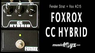 Video thumbnail for Foxrox Electronics CC Hybrid Fuzz by musictoyznetwork