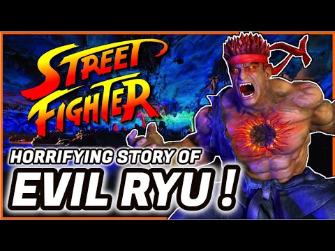The History of Evil Ryu - A Street Fighter Character Documentary (1987 - 2021)