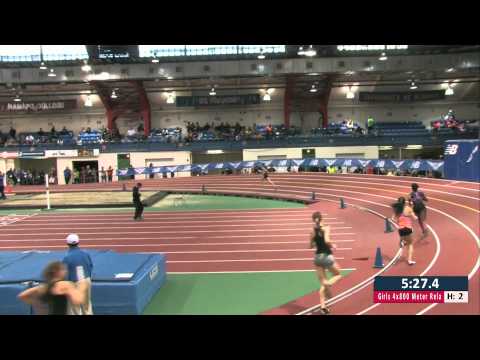 Girls 4x800m Relay Section 2 - New Balance Nationals Indoor 2014