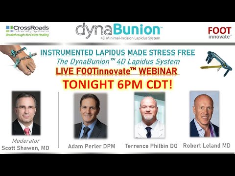 DynaBunion 4D Lapidus  Panel Discussion - FootInnovate July 2021