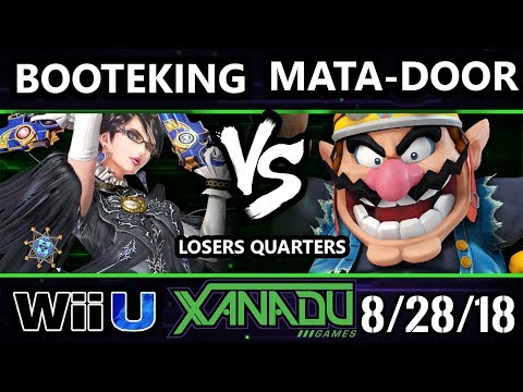 S@X 265 Smash 4 -  BootEKing (Bayonetta) Vs.  Mata-Door (Wario) Wii U Losers Quarters