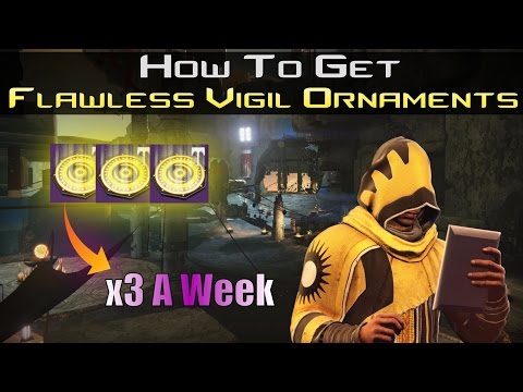 Destiny - How To Get Flawless Vigil Ornaments (Trials Of Osiris Ornaments) + LFG