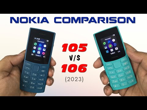 Nokia 105 2023 vs Nokia 106 2023 | Nokia Phone Comparison