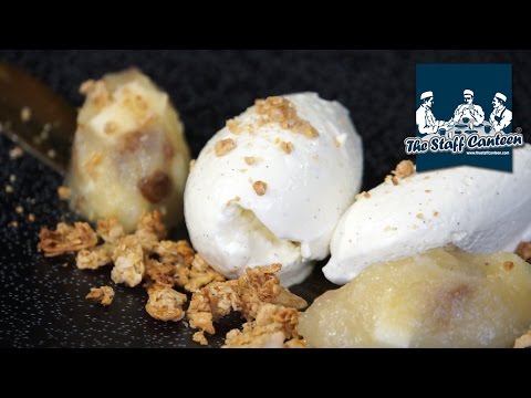 How to make Apple and sultana compote, using a Panasonic Microwave