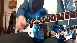 Video thumbnail for Goose playing a Hallmark 65 Custom. by Hallmark Guitars