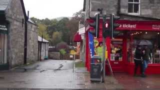 preview picture of video 'Autumn Walk In Rain Pitlochry Highland Perthshire Scotland'