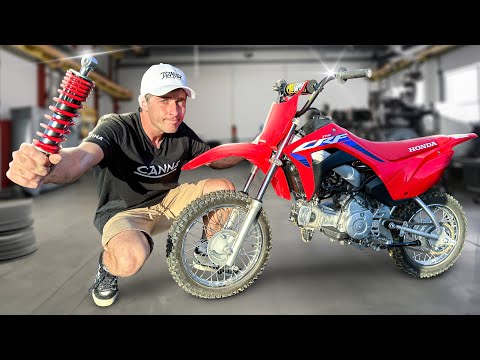 I'M MODIFYING MY NEW MOTORCYCLE!