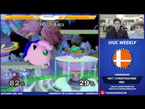 [Smashing Illini Weekly] PRZ (Jigglypuff) vs. ZamU (Fox) SSBM Singles