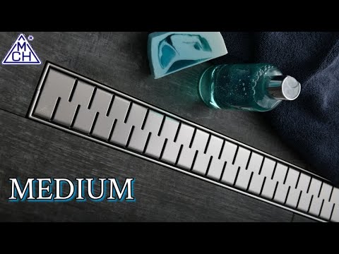 Трап для душа 85 см MCH с решеткой Медиум - фото 3 - id-p262071986