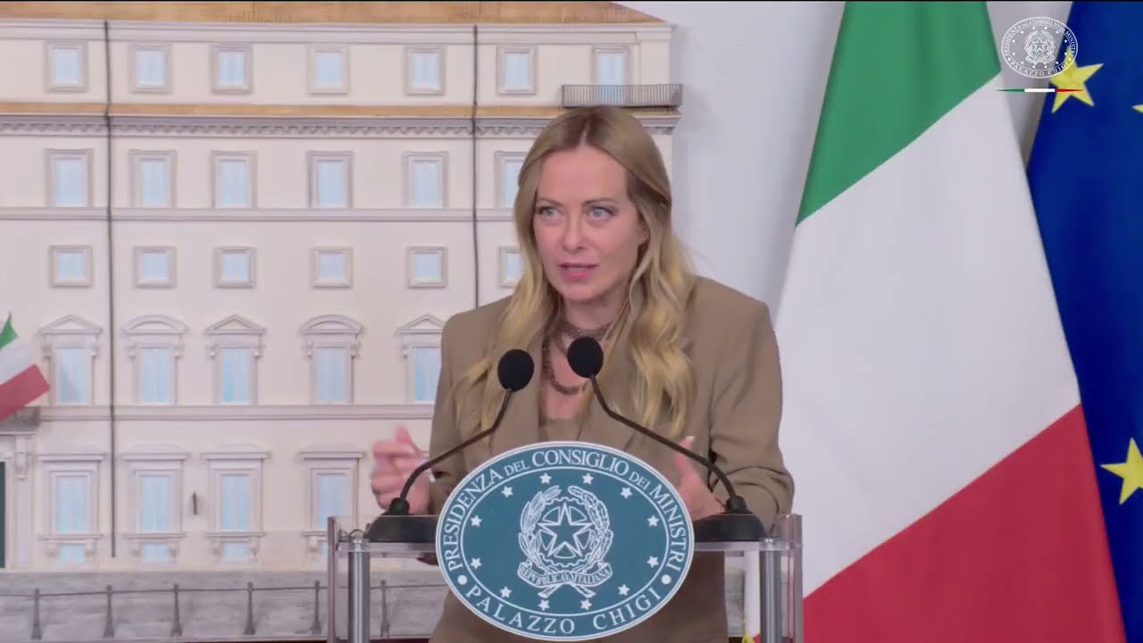 GIORGIA MELONI: "SALVARE SCHENGEN DIFENDENDO I CONFINI ESTERNI DELL'UNIONE EUROPEA"