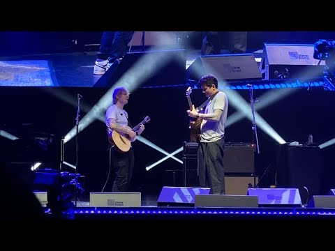 John Mayer and Ed Sheeran Slow Dancing in a Burning Room the Wiltern Theatre LA 9/19/23