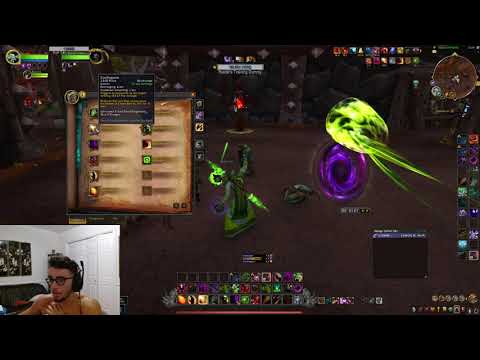 10.2 WoW Destruction Warlock Rotation Clicking vs Keybinds
