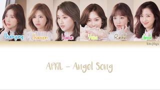 APRIL (에이프릴) – Angel Song Lyrics (Han|Rom|Eng|Color Coded)