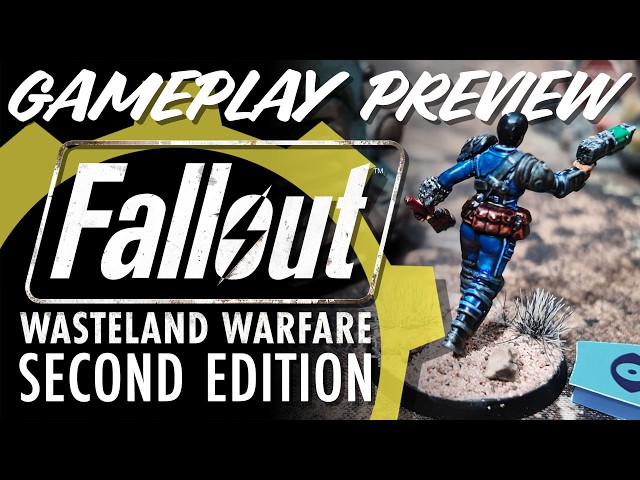 Vídeo relacionado con Modiphius Entertainment | Fallout Wasteland Warfare | Enclave: Assault Force | Miniatures | Unpainted