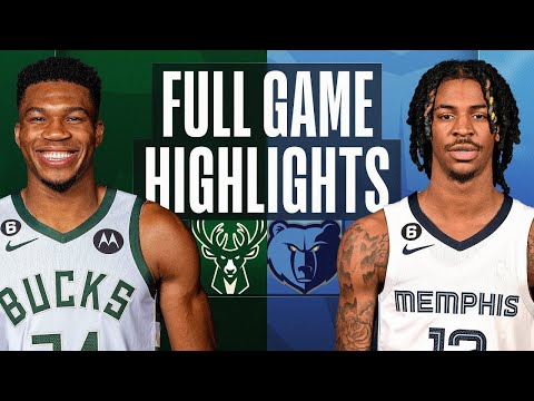 Memphis Grizzlies vs. Milwaukee Bucks Full Game Highlights | Dec 15 | 2022-2023 NBA Season