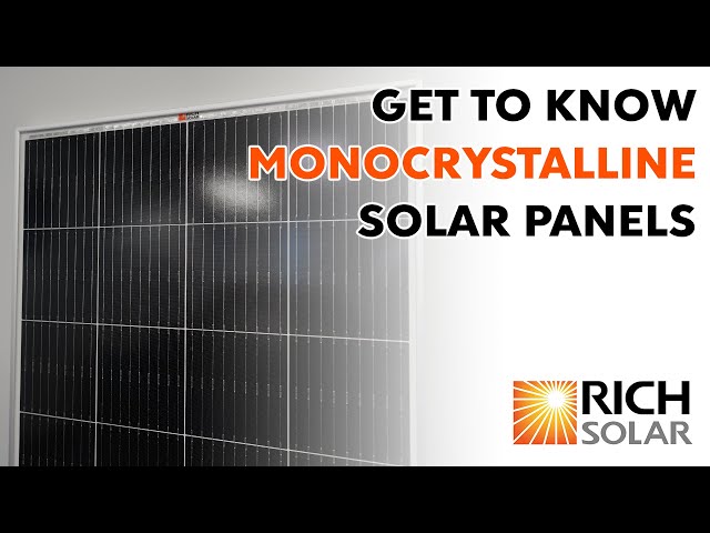How Efficient are Monocrystalline Solar Panels?