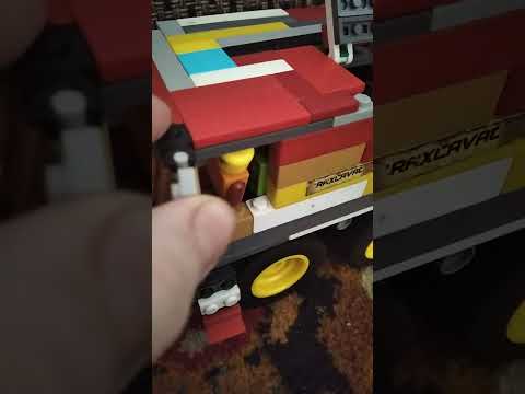 маз 537 сидельний тягач из лего