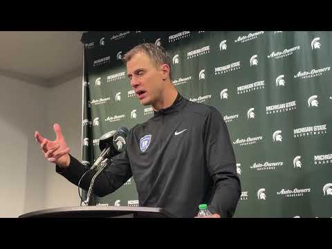 Duke HC Jon Scheyer Postgame Press Conference Following Win Over Michigan State Spartans