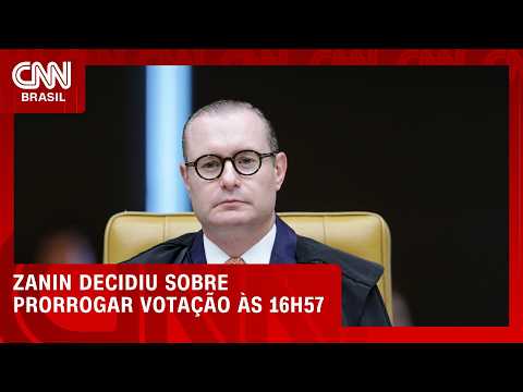 Eleições 2026: Zanin decidiu prorrogar votação às 16h57 | BASTIDORES CNN