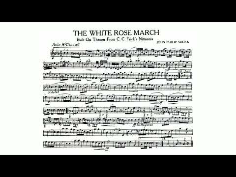 The White Rose March by John Philip Sousa - Solo B-flat Cornet