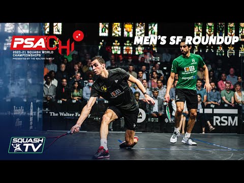 Squash: PSA World Championships 2020-21 - Men's Semi-Finals Roundup