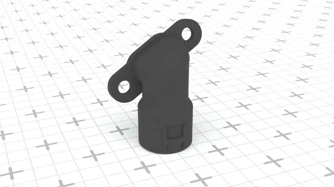 Combination Valve Secondary Air 06K131097K 3D Print Model