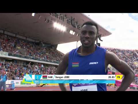 CWG: Men's 200m Heat 4 | Sprinting | SportsMax TV