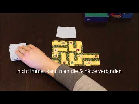 Das verrückte Labyrinth als Kartenspiel - Spielerklärung